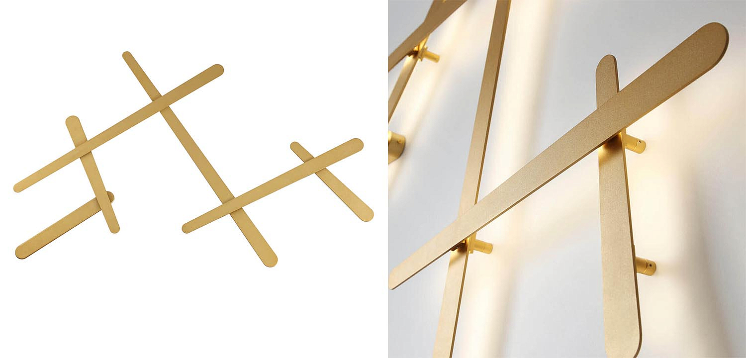 Бра Rolf Gold Labarint Lines - Loft-Concept в Омске