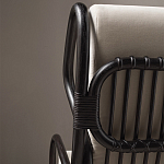 Дизайнерское кресло из ротанга Gio Ponti CONTINUUM D.163.7 BY BONACINA 1889 Armchair варинант исполнения - 3 | Loft Concept в Омске