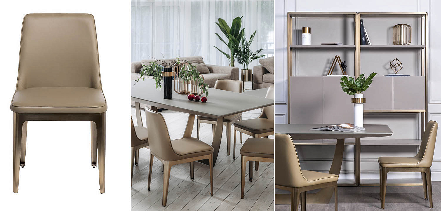 Стул Vohaul Chair beige Стул Vohaul Chair beige - Loft-Concept в Омске