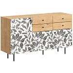 Буфет с принтом на дверцах Elise Cupboard варинант исполнения - 3 | Loft Concept в Омске