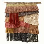 Текстильное Панно с бахромой варинант исполнения - 4 | Loft Concept в Омске