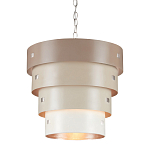 Подвесной светильник фигурный из 4-х широких колец Alternating Rings варинант исполнения - 1 | Loft Concept в Омске