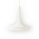 Подвесной вязаный белый светильник «Марокко» варинант исполнения - 1 | Loft Concept в Омске