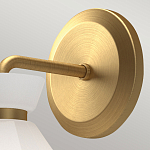 Бра с белым конусным плафоном из стекла Alora Mood варинант исполнения - 6 | Loft Concept в Омске