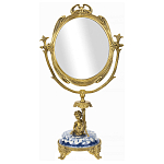 Настольное зеркало в бронзовой рамке Eden Garden варинант исполнения - 1 | Loft Concept в Омске