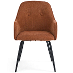 Кресло обеденное на металлических ножках Mazzi Chair варинант исполнения - 4 | Loft Concept в Омске