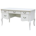 Письменный стол в стиле прованс Montmartre Provence White Desk варинант исполнения - 1 | Loft Concept в Омске