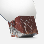 Настольное дизайнерское зеркало Poltronova Vanitas Rosso Franci Mirror and Photo Holder варинант исполнения - 2 | Loft Concept в Омске