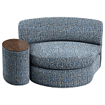 Кушетка со столиком Ulysses варинант исполнения - 2 | Loft Concept в Омске