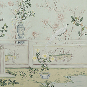 Обои ручная роспись Salon Vert Adam Grey