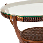 Столик кофейный из ротанга Eloise варинант исполнения - 3 | Loft Concept в Омске