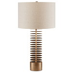 Настольная лампа с корпусом из металлических дисков Skyscraper варинант исполнения - 2 | Loft Concept в Омске