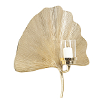 Большой Настенный Подсвечник золотой Лист Пальмы варинант исполнения - 2 | Loft Concept в Омске