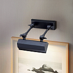 Светильник для картин с призматическим плафоном и двойными регулируемыми шарнирами Elstead Lighting варинант исполнения - 36 | Loft Concept в Омске