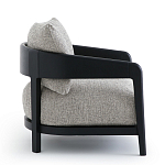 Кресло с каркасом из массива ясеня Deniaud Ash Grey Armchair варинант исполнения - 9 | Loft Concept в Омске