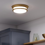 Потолочный светильник с белым матовым стеклянным плафоном в форме перевернутого конуса Hinkley варинант исполнения - 7 | Loft Concept в Омске