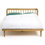 Кровать из массива дуба с пружинным блоком Mateta варинант исполнения - 2 | Loft Concept в Омске