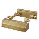 Светильник для картин с призматическим плафоном и двойными регулируемыми шарнирами Elstead Lighting варинант исполнения - 48 | Loft Concept в Омске