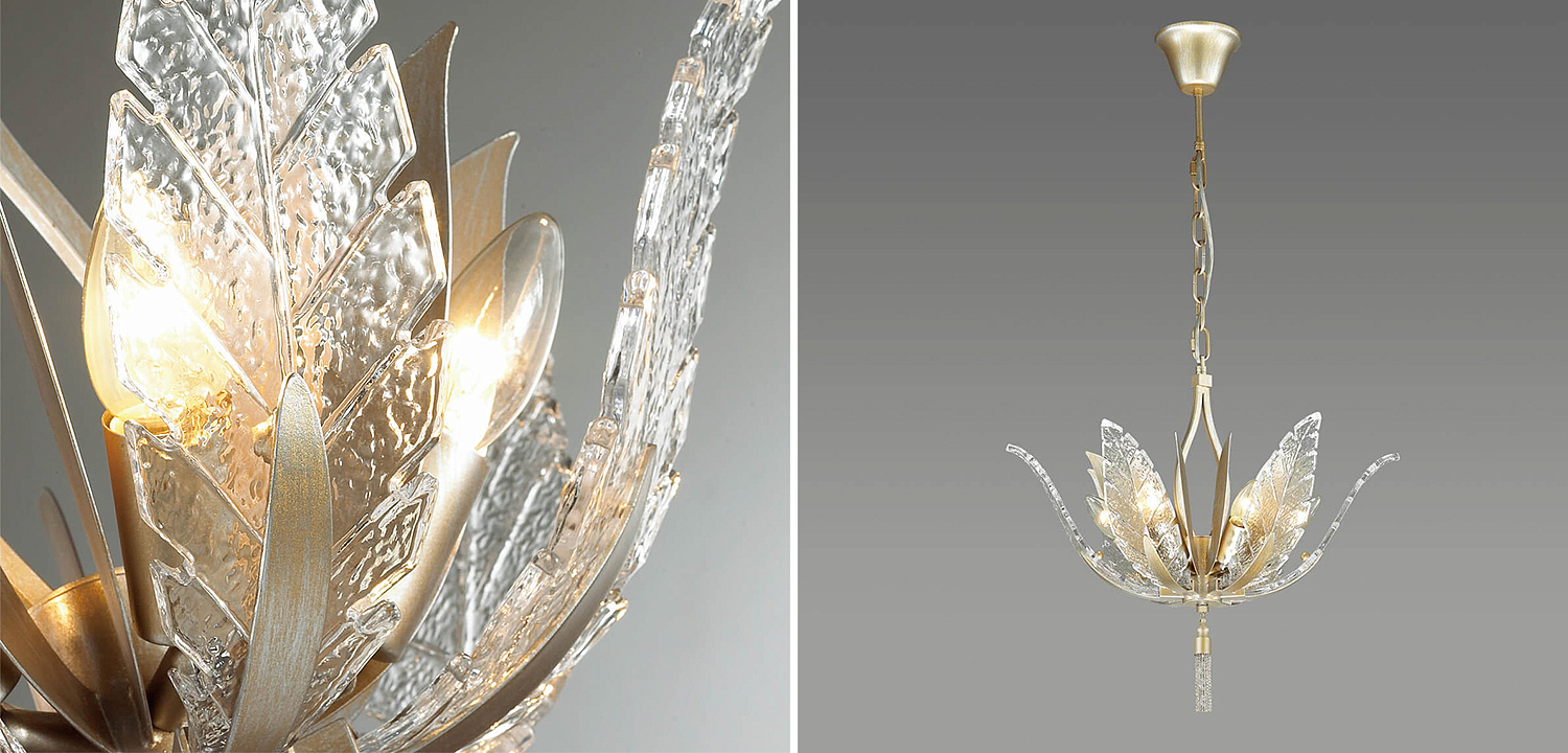 Люстра Glass Petals Chandelier 50 Люстра Glass Petals Chandelier 50 - Loft-Concept в Омске