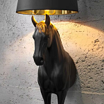 Horse Statue Floor Lamp Большой светильник Черная Лошадь варинант исполнения - 2 | Loft Concept в Омске