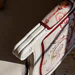 Кресло из массива бука бежевое с растительным орнаментом Raffael Beige Floral Armchair варинант исполнения - 3 | Loft Concept в Омске