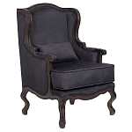 Кресло George Grand Armchair black velour варинант исполнения - 1 | Loft Concept в Омске