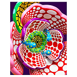 Книга по искусству Yayoi Kusama: I Spend Each Day Embracing Flowers варинант исполнения - 1 | Loft Concept в Омске