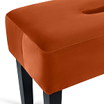 Мягкий  пуф на черных ножках Winton Pouf варинант исполнения - 16 | Loft Concept в Омске