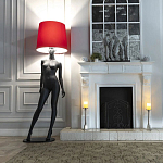 Лампа MANNEQUIN LAMP с абажуром изгибы тела варинант исполнения - 14 | Loft Concept в Омске