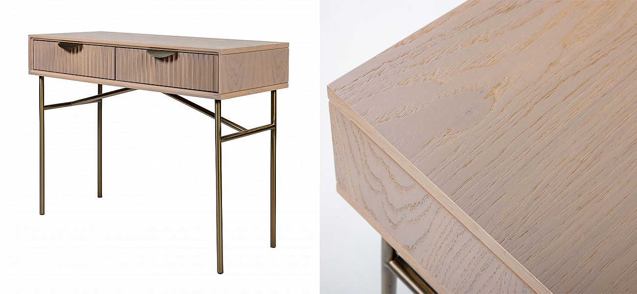 Консоль Antique Order Бежевый Шпон Дуба Консоль Antique Order Бежевый Шпон Дуба - Loft-Concept в Омске