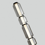 Торшер с дымчатым плафоном Jarrty варинант исполнения - 2 | Loft Concept в Омске