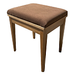 Пуф из массива бука обивка велюр Tasteful Furniture варинант исполнения - 1 | Loft Concept в Омске