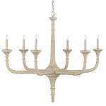 Люстра из дерева в форме подсвечника Coastal Aesthetics варинант исполнения - 1 | Loft Concept в Омске