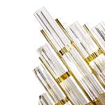 Бра стеклянное с золотым каркасом Luxxu Modern варинант исполнения - 1 | Loft Concept в Омске