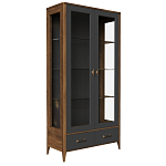 Витрина стеклянная из массива бука Tasteful Furniture варинант исполнения - 1 | Loft Concept в Омске