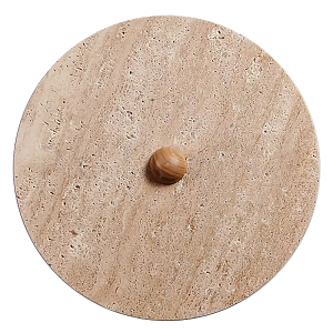 Бра в виде диска из траверта JOAR B TRAVERTINE WALL B
