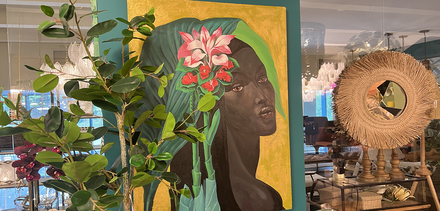 Картина Tropical Girl Картина Tropical Girl - Loft-Concept в Омске