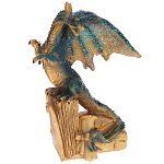 Декоративная статуэтка Дракон Multicolor Gold Dragon Treasure Keeper Statuette варинант исполнения - 1 | Loft Concept в Омске