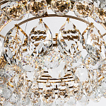 Люстра с хрустальными подвесками в форме капель Sidney Crystal Chandelier 80 варинант исполнения - 2 | Loft Concept в Омске