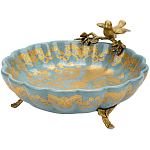 Блюдо фарфоровое Птица на ветке Flora варинант исполнения - 1 | Loft Concept в Омске