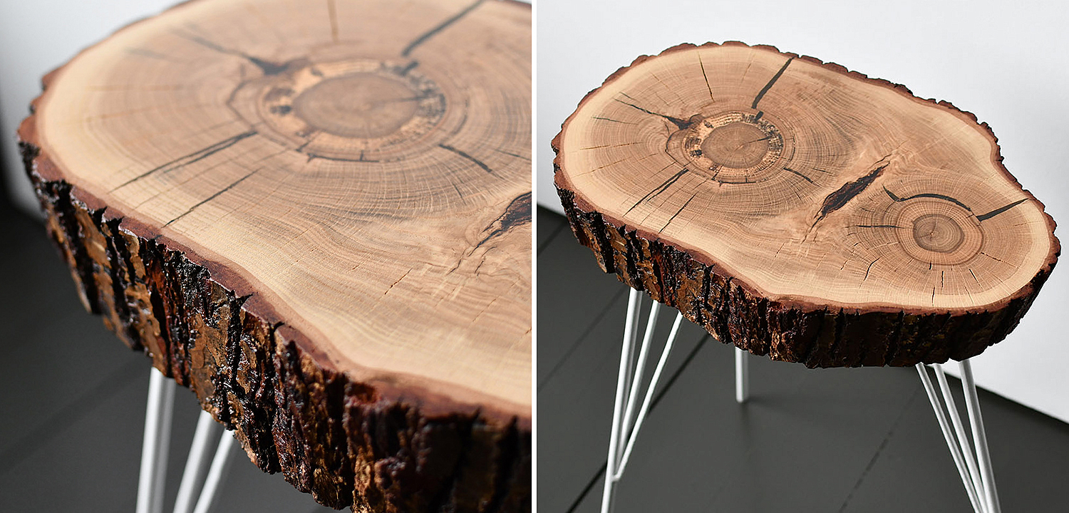 Приставной стол Kobie Industrial Metal Rust Side Table Приставной стол Kobie Industrial Metal Rust Side Table - Loft-Concept в Омске
