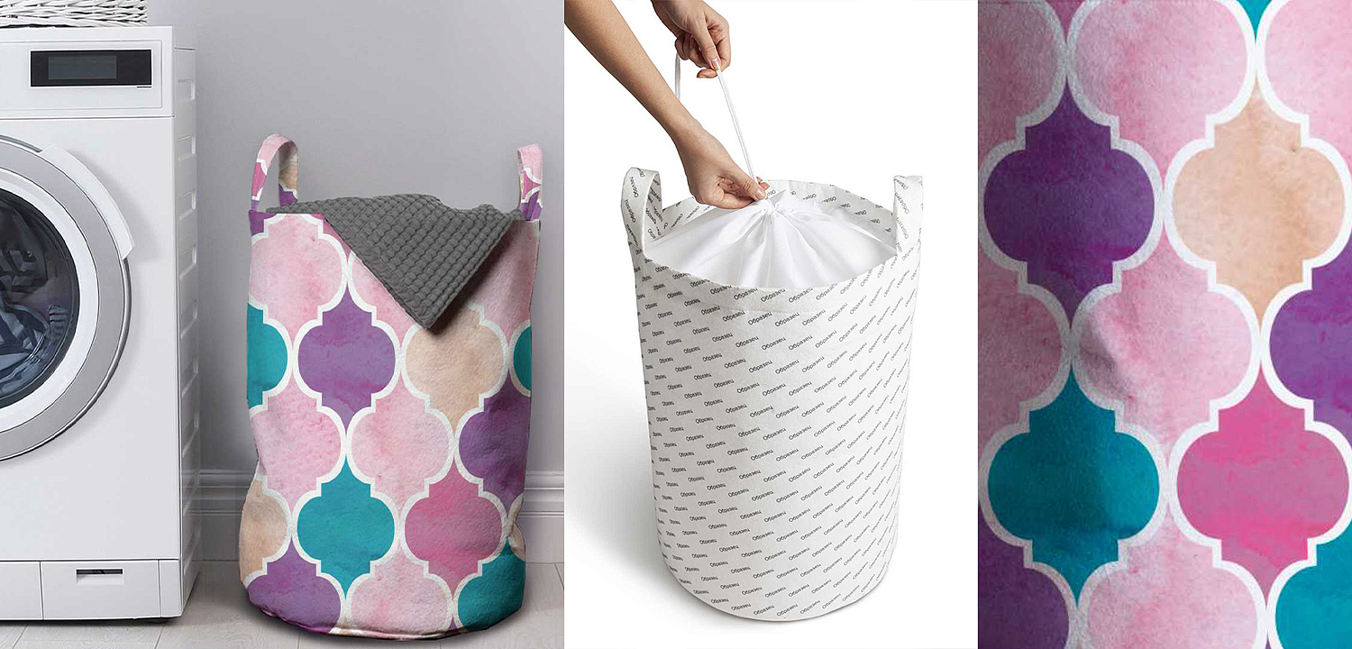 Корзина Purple Ornament Basket Корзина Purple Ornament Basket - Loft-Concept в Омске