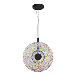 Подвесной светильник из фактурного двойного стекла Heterochromia варинант исполнения - 1 | Loft Concept в Омске