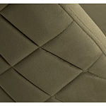 Стул велюровый хаки на золотистых металлических ножках Vendramin Chair варинант исполнения - 4 | Loft Concept в Омске