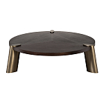 Стол журнальный низкий Dominant темный орех варинант исполнения - 1 | Loft Concept в Омске