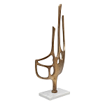 Аксессуар современный Абстракция Abstract Sculpture Brass варинант исполнения - 2 | Loft Concept в Омске