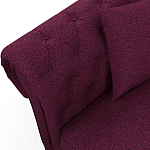 Мебельная ткань Шенилл фиолетовый цвет 138 см T4-27 варинант исполнения - 7 | Loft Concept в Омске