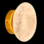 Бра в форме диска из натурального камня Cryptocrystalline Stone варинант исполнения - 5 | Loft Concept в Омске