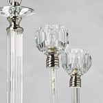 Люстра с 8-ю лампами и гранеными стеклянными плафонами Prism Gala варинант исполнения - 5 | Loft Concept в Омске