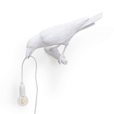 Бра Seletti Bird Lamp White Looking Бра Seletti Bird Lamp White Looking
